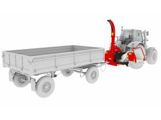Štěpkovač za traktor PTO ARPAL MK-170TR PRO