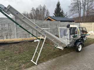 Elektrický hydraulický štípací poloautomat dřeva LUMAG SSA500EH-PRO