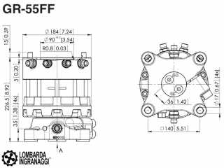 Rotátor DELEKS GR-55FF pro DELEKS DK-11C a DK-16