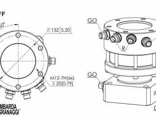Rotátor DELEKS GR-30FF pro DELEKS DK-11C a DK-16