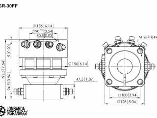 Rotátor DELEKS GR-30FF pro DELEKS DK-11C a DK-16