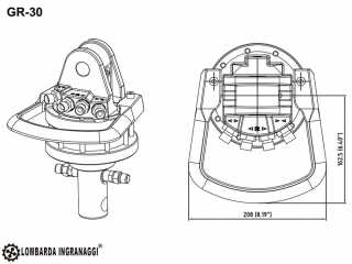 Rotátor DELEKS GR-30 pro DELEKS DK-11C a DK-16
