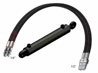 Hydraulická orientace na sněžnou radlici, pluh DELEKS LNS-A 130-210