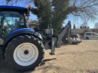 Podkop za traktor / nakladač JANSEN BHSM-225, lžíce 400 mm