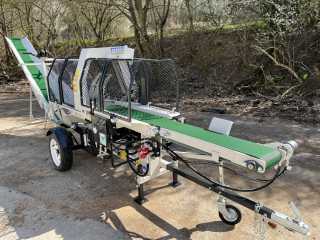 Benzínový hydraulický štípací poloautomat dřeva LUMAG SSA500GH-PRO
