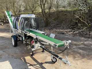 Benzínový hydraulický štípací poloautomat dřeva LUMAG SSA500GH-PRO