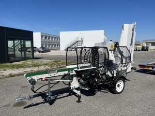 Benzínový hydraulický štípací poloautomat dřeva LUMAG SSA500GH-PRO