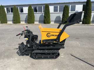 Pásový minidumper LUMAG MD-500H-PRO/HTS - zvýšené vyklápění, lopata