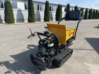 Pásový minidumper LUMAG MD-500H-PRO/HTS - zvýšené vyklápění, lopata