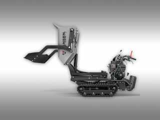 Pásový benzínový minidumper JANSEN RD-300proS se samonakládáním