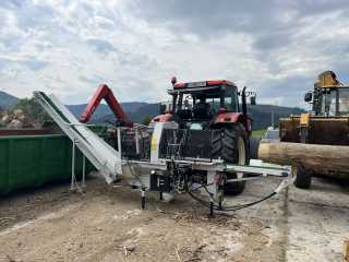 PTO hydraulický štípací poloautomat dřeva LUMAG SSA500ZH-PRO