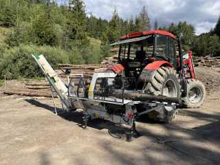 PTO štípací poloautomat dřeva za traktor LUMAG SSA400Z
