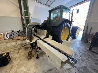 PTO hydraulický štípací poloautomat dřeva LUMAG SSA500ZH-PRO/S