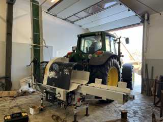 PTO hydraulický štípací poloautomat dřeva LUMAG SSA500ZH-PRO/S