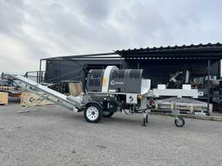 Benzínový hydraulický štípací poloautomat dřeva LUMAG SSA500GH-PRO/S