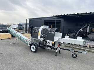 Benzínový hydraulický štípací poloautomat dřeva LUMAG SSA500GH-PRO/S
