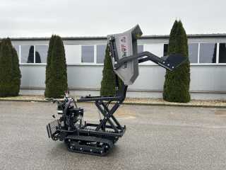Pásový benzínový minidumper JANSEN RD-300proS se samonakládáním