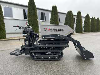 Pásový benzínový minidumper JANSEN RD-300proS se samonakládáním