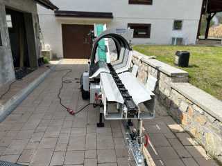 Elektrický hydraulický štípací poloautomat dřeva LUMAG SSA500EH-PRO/S