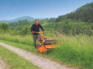 Mulčovací sekačka, manuální mulčovač AS MOTOR AS 701 SM