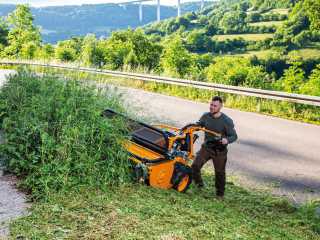 Mulčovací sekačka, manuální mulčovač AS MOTOR AS 901 SM