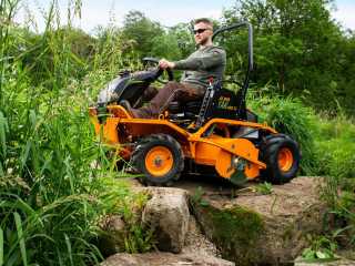 Traktorová mulčovací sekačka, mulčovač, rider AS MOTOR AS 1040 YAK 4WD XL