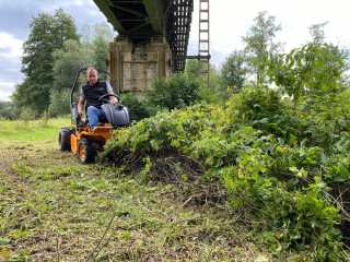 Traktorová mulčovací sekačka, mulčovač, rider AS MOTOR AS 1040 YAK 4WD XL