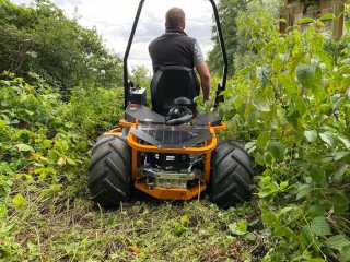 Traktorová mulčovací sekačka, mulčovač, rider AS MOTOR AS 1040 YAK 4WD XL