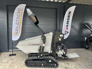 Benzínový minidumper JANSEN RD-600s se lžící