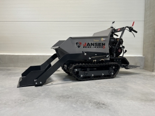 Benzínový minidumper JANSEN RD-300s se lžící