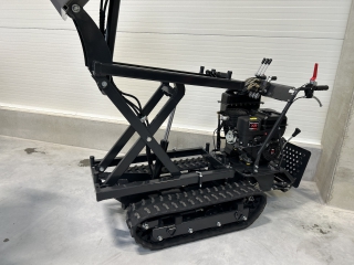 Pásový benzínový minidumper JANSEN RD-300proS se samonakládáním