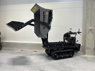 Pásový benzínový minidumper JANSEN RD-300proS se samonakládáním