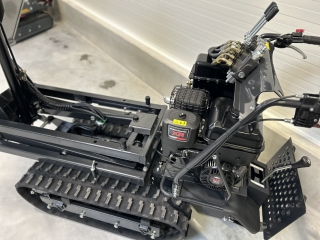 Pásový benzínový minidumper JANSEN RD-300proS se samonakládáním