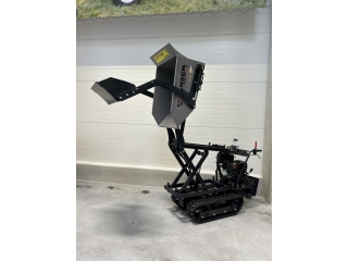 Pásový benzínový minidumper JANSEN RD-300proS se samonakládáním