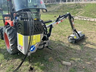 Hydraulický ramenní mulčovač / žací křovinořez JANSEN HMS-100/180
