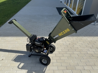 Benzínový štěpkovač dřeva GAMUL HC100