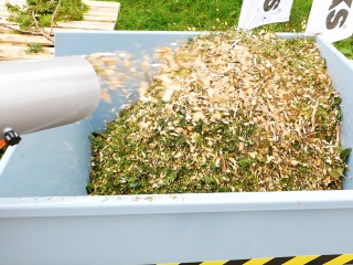 Benzínový štěpkovač a minidumper DELEKS DK-800-GREEN-BS