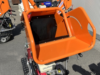 Benzínový štěpkovač a minidumper DELEKS DK-800-GREEN-BS