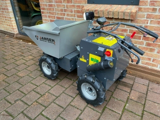 Elektrický kloubový kolový minidumper JANSEN MSK-800X