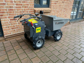 Elektrický kloubový kolový minidumper JANSEN MSK-800X