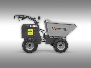 Elektrický kloubový kolový minidumper JANSEN MSK-800X