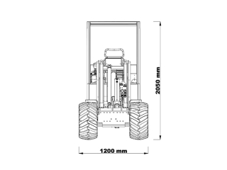 Kloubový nakladač CAST Loaders 800 ECO