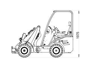 Kloubový nakladač CAST Loaders 820D, 825D, 830D