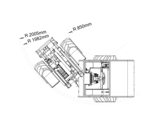 Kloubový nakladač CAST Loaders 820D, 825D, 830D