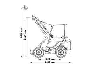 Kloubový nakladač CAST Loaders 28T