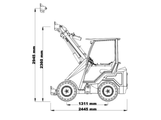 Kloubový nakladač CAST Loaders 30T