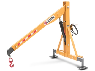 Hydraulický jeřáb DELEKS EL-500 (pro traktor 30-70 HP)
