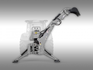 Podkop za traktor / nakladač JANSEN BHM-225, lžíce 400 mm
