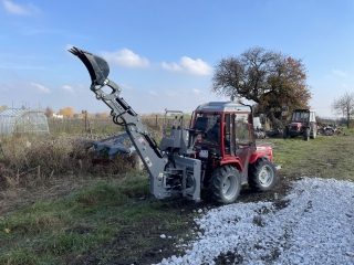 Podkop za traktor / nakladač JANSEN BHSM-175, lžíce 300 mm