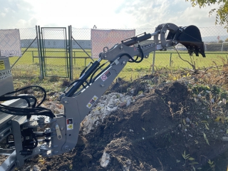 Podkop za traktor / nakladač JANSEN BHSM-175, lžíce 300 mm